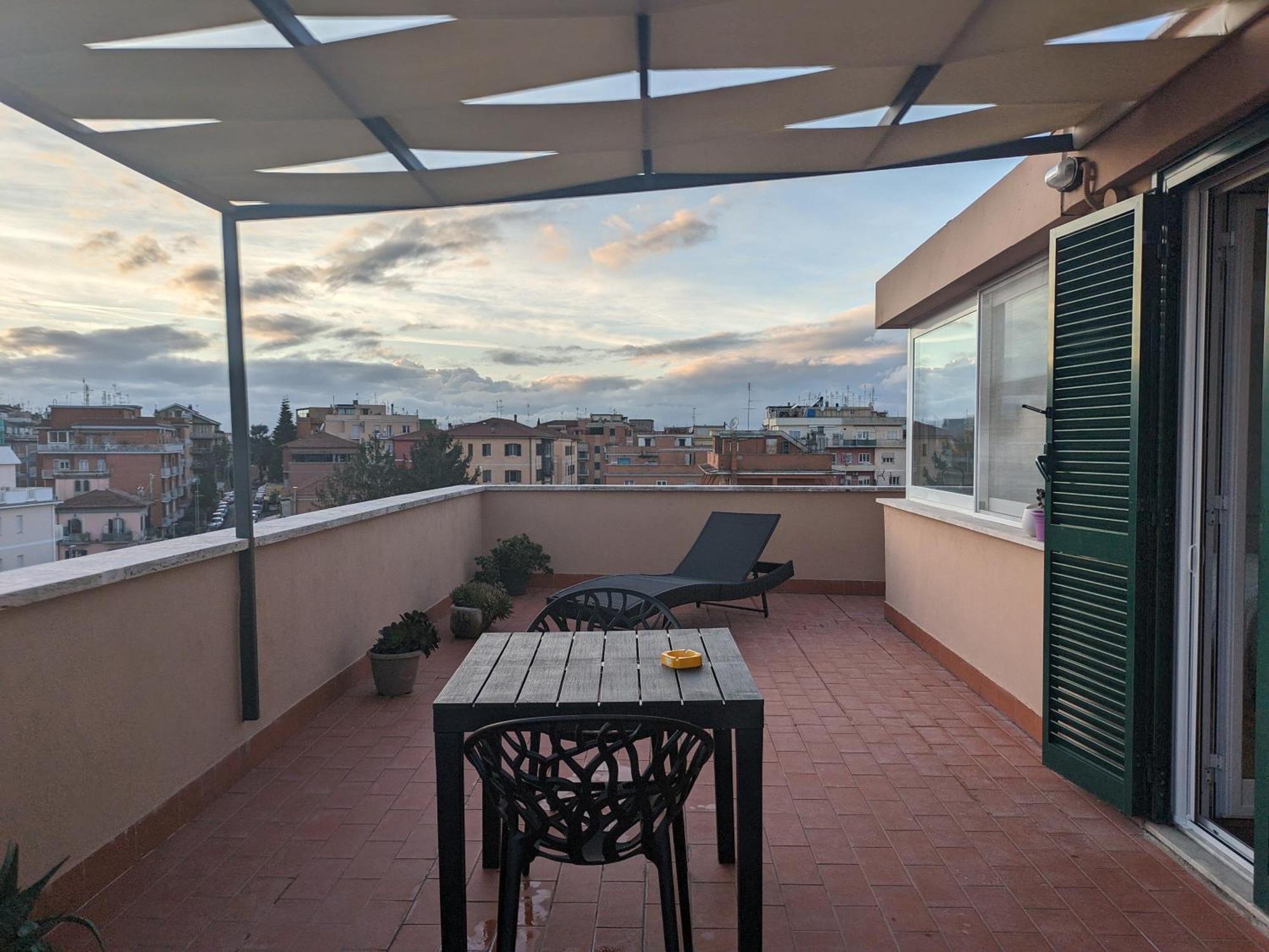 Casetta Sole, Superattico Con Terrazzo Vicino San Pietro, New Roma Ngoại thất bức ảnh