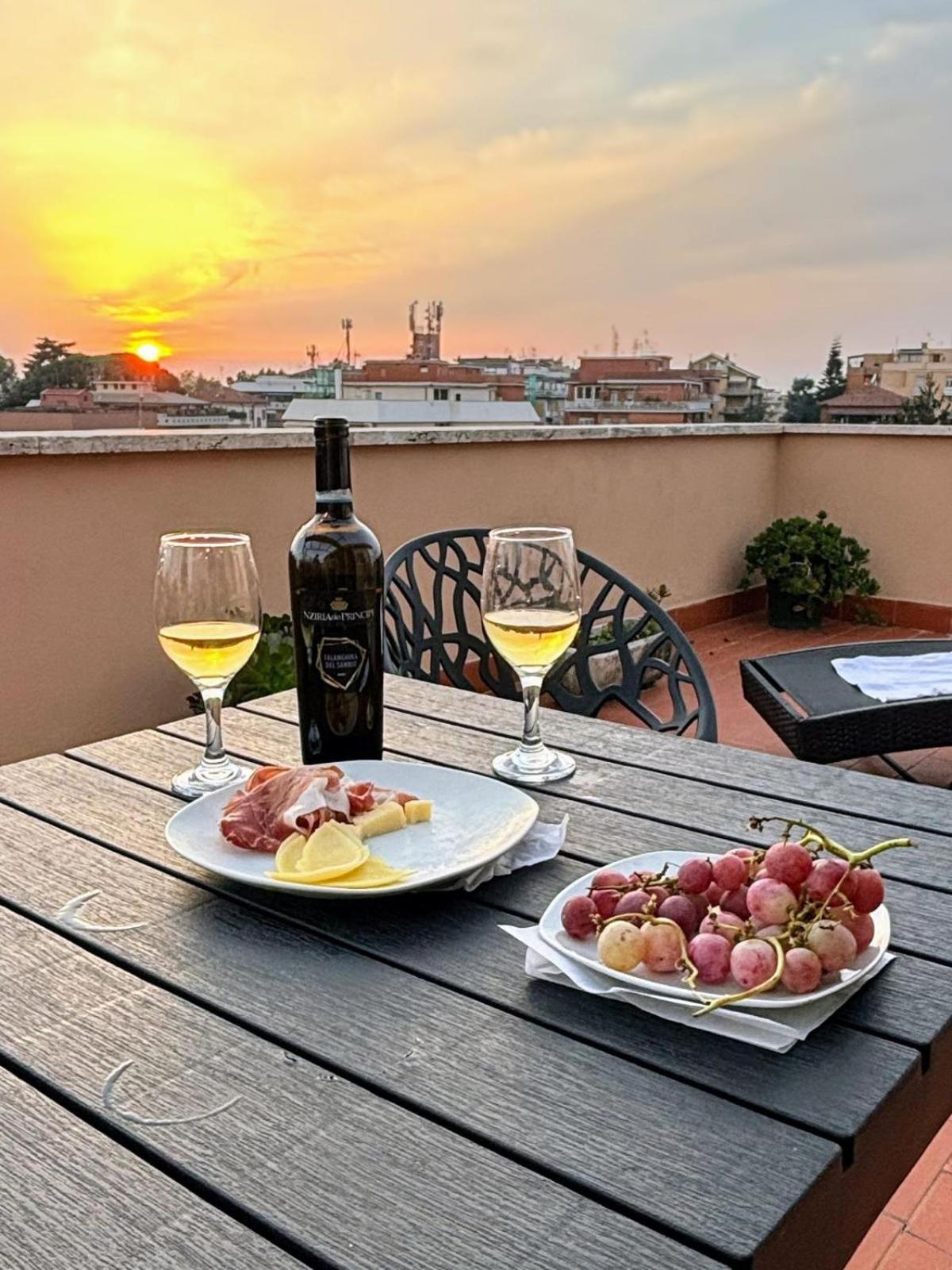 Casetta Sole, Superattico Con Terrazzo Vicino San Pietro, New Roma Ngoại thất bức ảnh